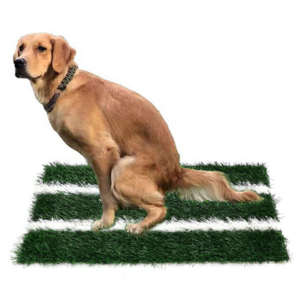 Customizable Portable Dog Potty Grass Pad with Tray Washable Puppy Pee Pad Dog Grass Toilet