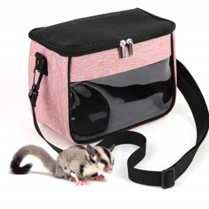 Customization Hamster Carrier Guinea Pig Carrier Bag Small Animal Sugar Glider Pouch Gerbil Hedgehog Portable Travel Carrier