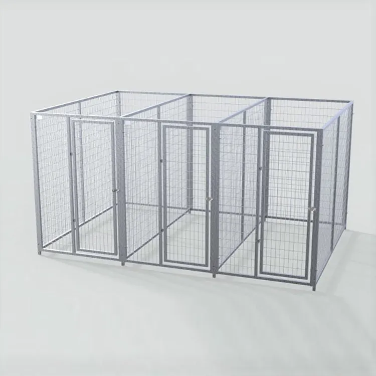 USMILEPET New Design Customized Large Outdoor Heavy Duty Kennel Panel Large Pet Household For Farm Use Dog Kennel Run Panels