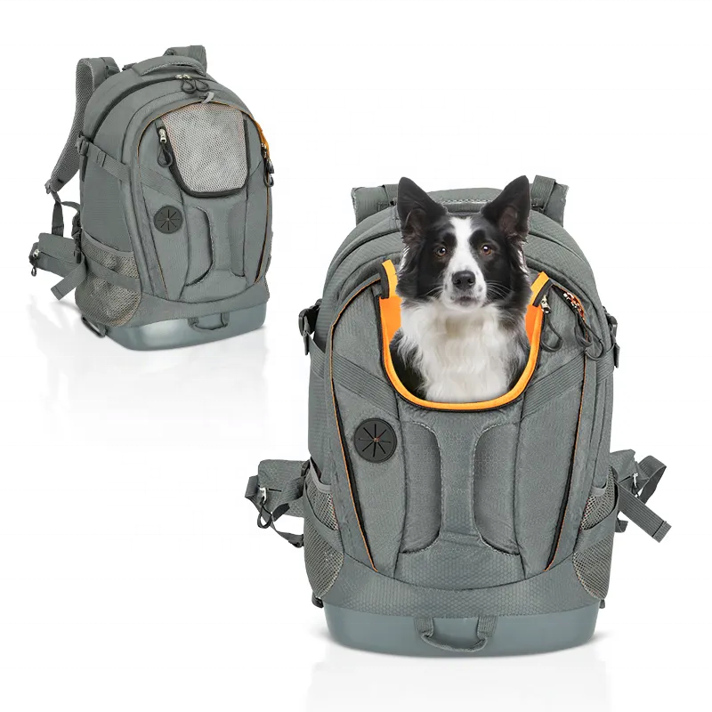 Custom Airline Approved Multifunctional Pet Travel Comfortable Breathable Mesh Dog Cat Carrier Backpack Bag