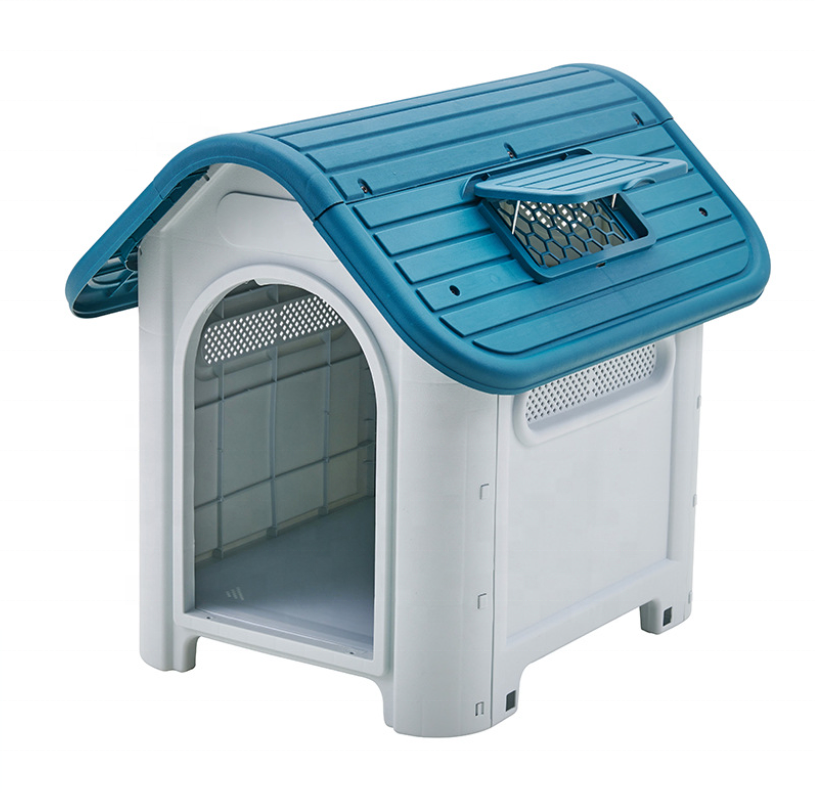 High-Quality PP Insulated Removable Rainproof Ventilate Puppy Shelter Luxury Dog Outdoor House Carrier Crate Pet Supplies