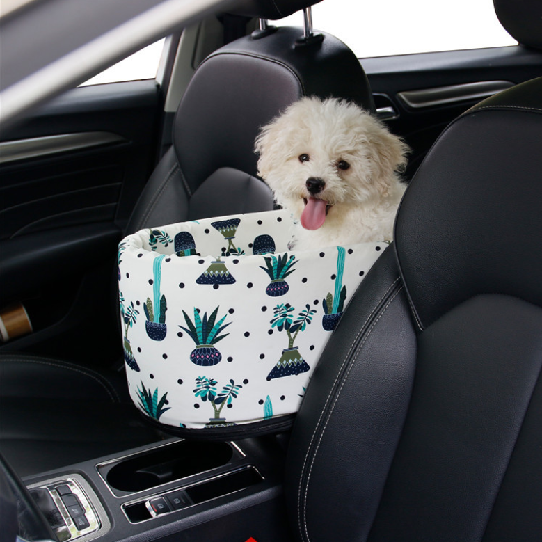 Wholesale Water-Proof Quality Safe Safety Tethers Small Dog Car Seat ON Car Armrest Pet Booster Seat