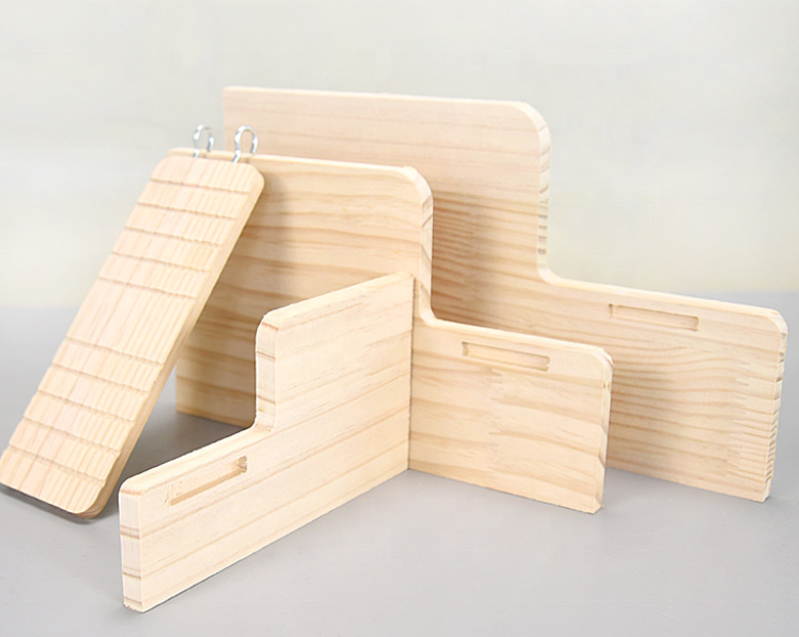 Wholesale Wooden Platform Hamster Toys Climbing Wooden Exercise Toy for Hamsters Cage Accessories