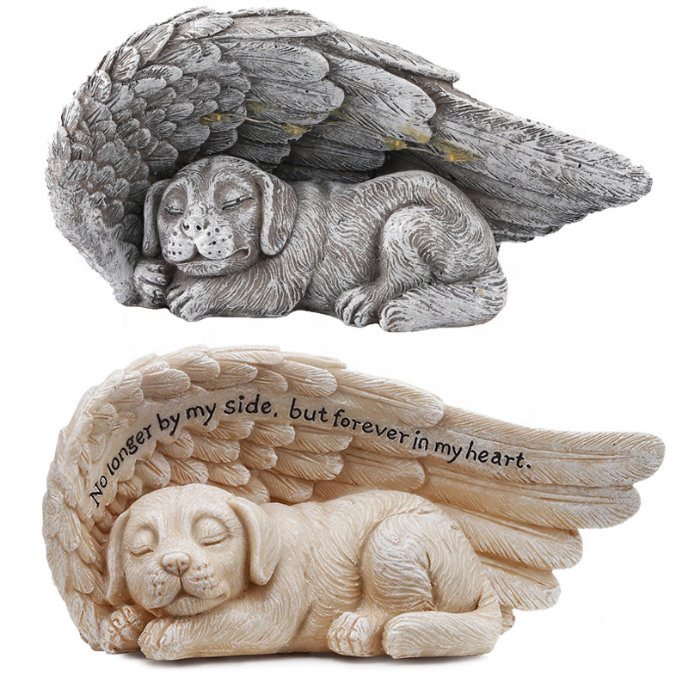 Forever My Guardian Angel Garden Solar Light - Pet Memorial