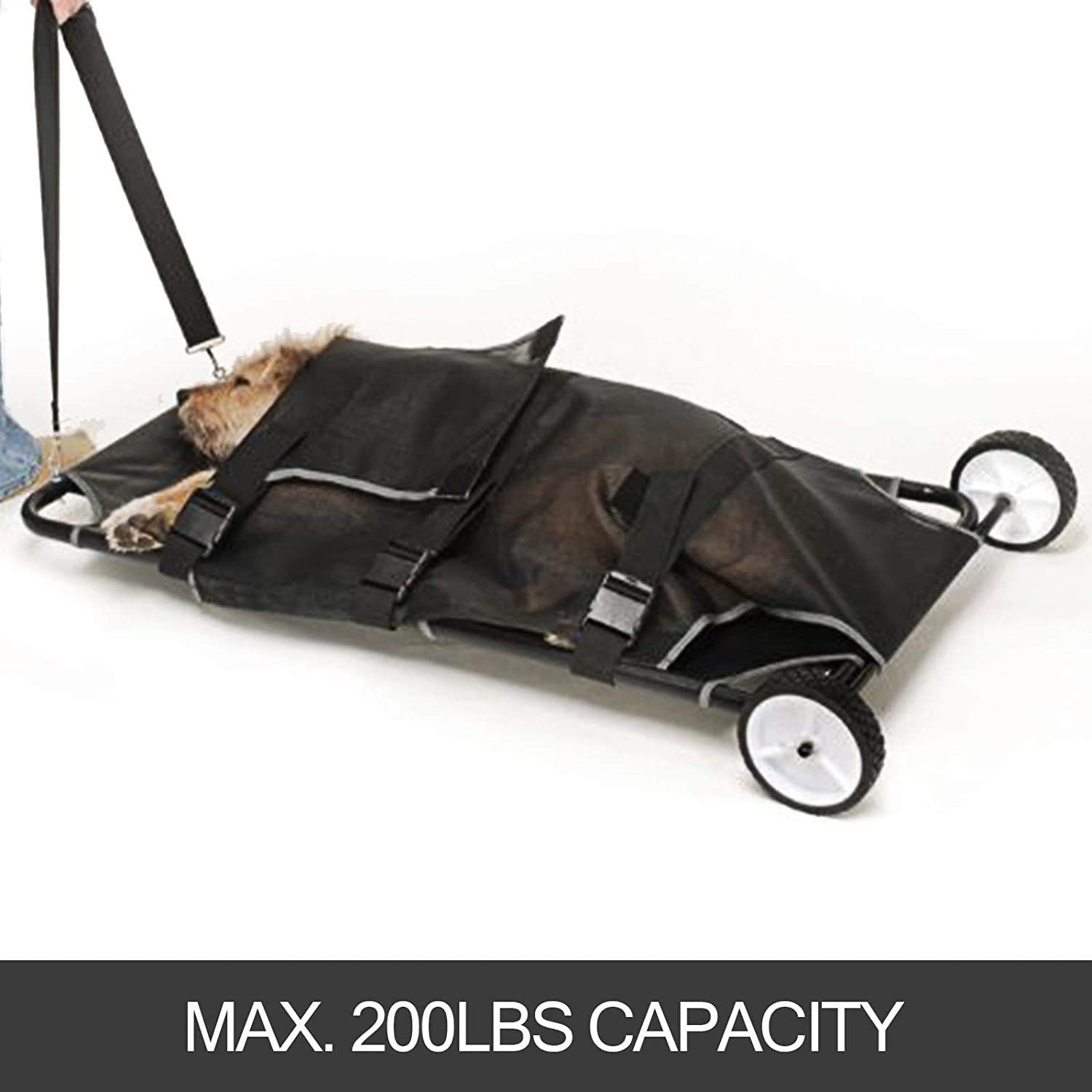 Dog Transport Pet Stretcher Dog Stretcher Pet Trolley with Wheels Veterinary Stretcher