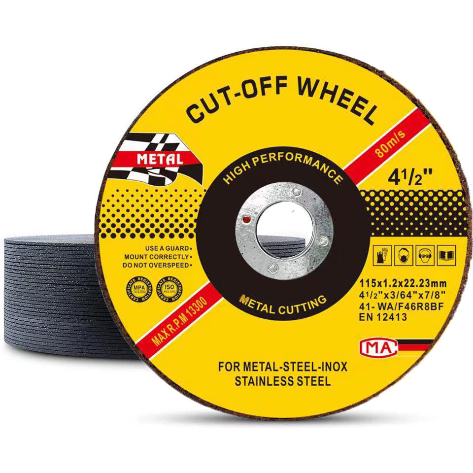 Abrasives cutting discs for cutting grindling steel and stainless steel