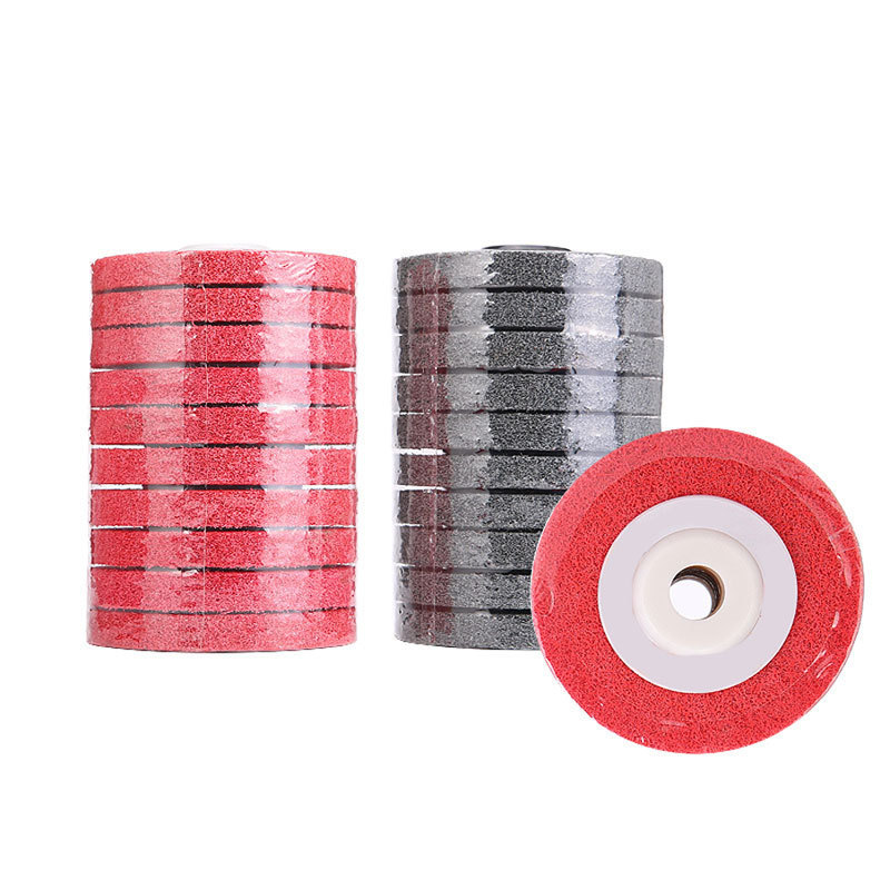 5P 7P 9P Abrasive tools Nylon Fiber Wheel Polish Buffing Wheel For Angle Grinder