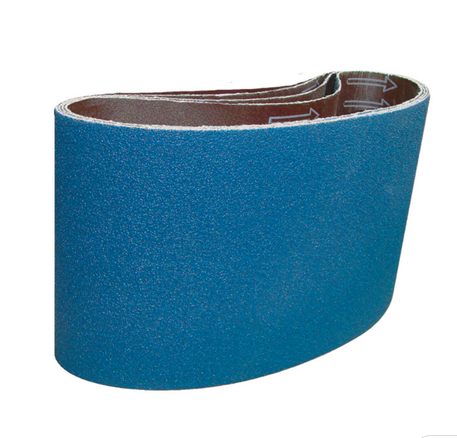 200x750mm 36 grit emery zirconia oxide coated abrasive deerfos sanding belt for wood polishing