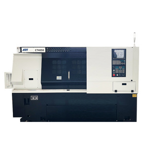 High rigidity CNC lathe CT4050 Equipped with 8-station automatic turret cnc slant bed CNC lathe