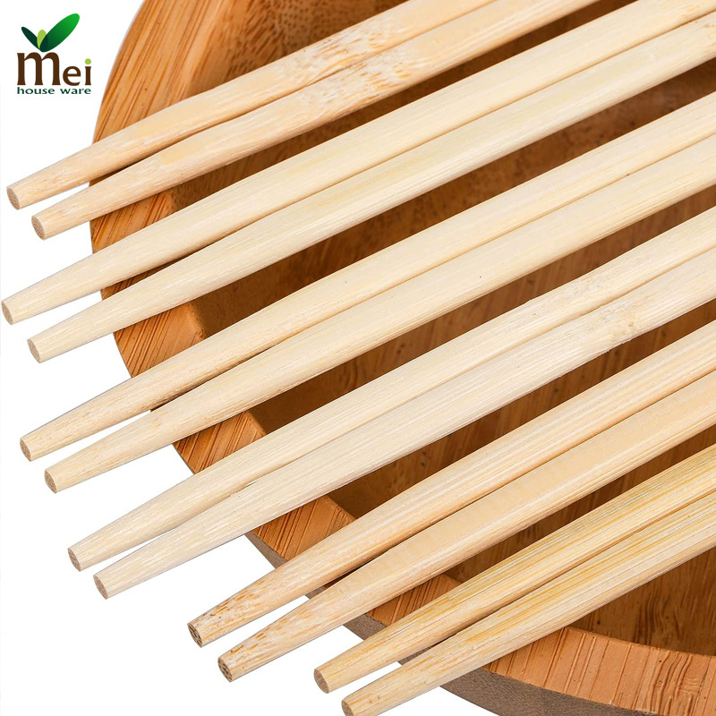 Eco-friendly  Disposable Bamboo Chopsticks paper cover Chinese Custom paper wrapped bamboo chopsticks