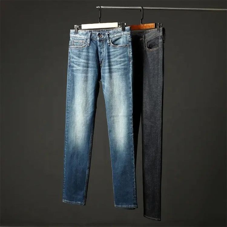 dlo made in china stylish used jeans men's skinny new model jeans pants stock bulk sale bale