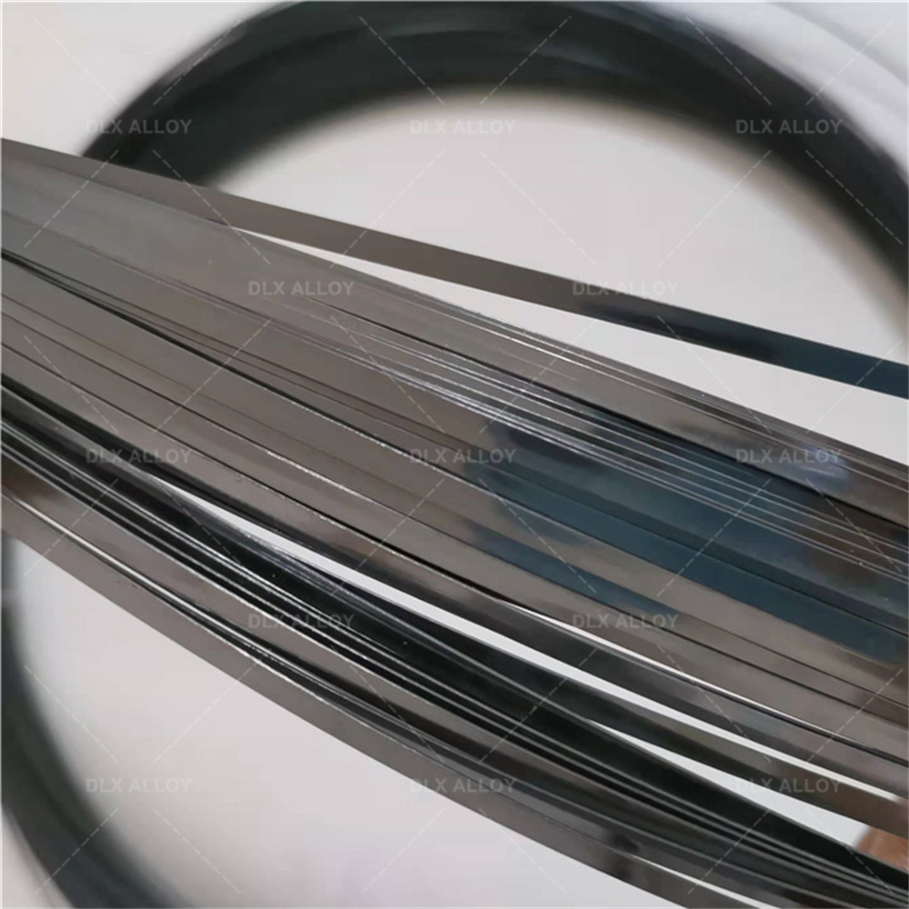 Customized size Ni-Ti-SS NiTi-01 NiTiCu NiTi-02 ASTMF2063 shape memory alloy nitinol flat wire strip price