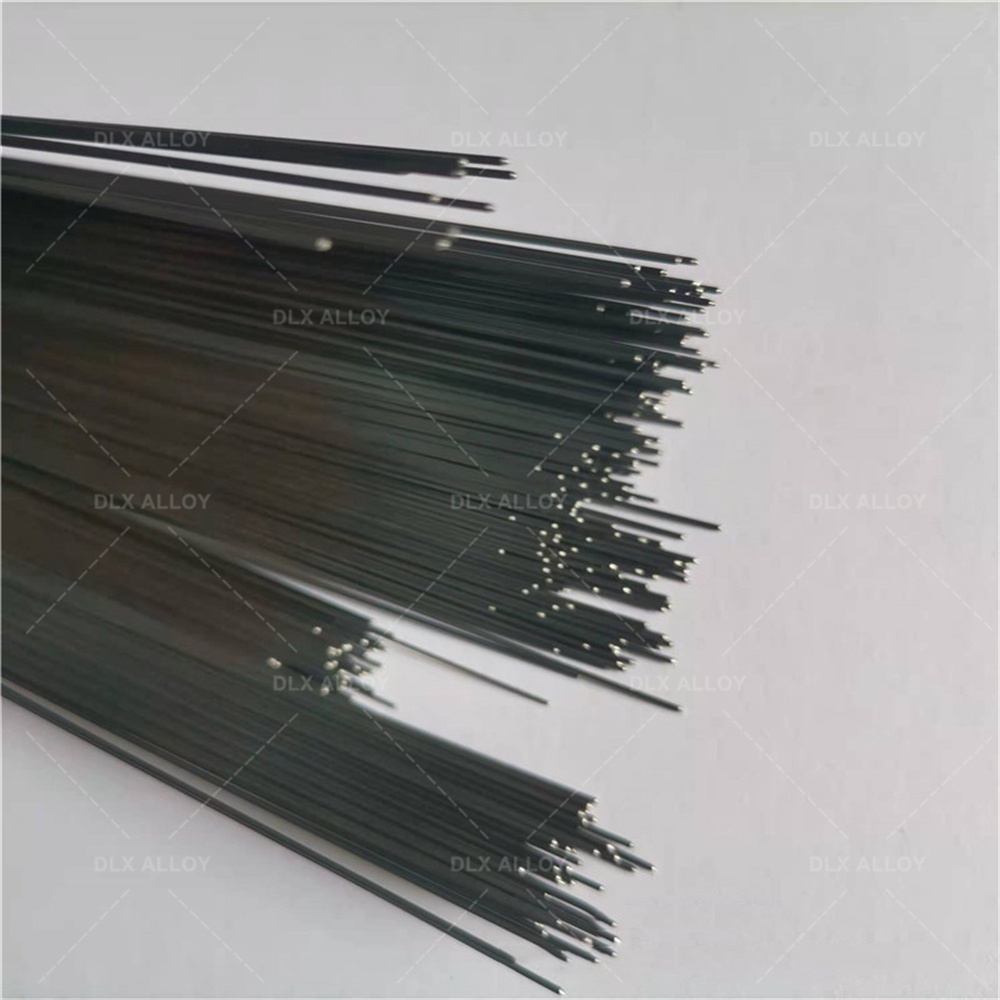 Customized size Ni-Ti-SS NiTi-01 NiTiCu NiTi-02 ASTMF2063 shape memory alloy nitinol flat wire strip price