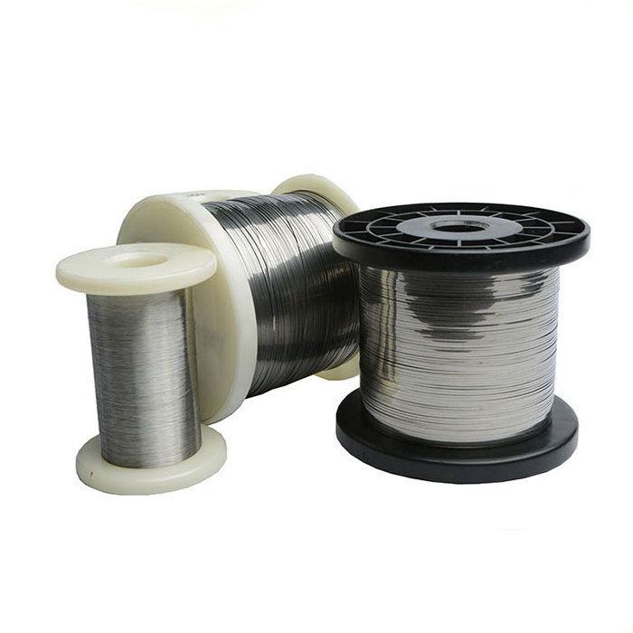 Electric heating flat wire nichrome 80 20 Ni80 Cr20 alloy resistance wire nichrome alloy wire