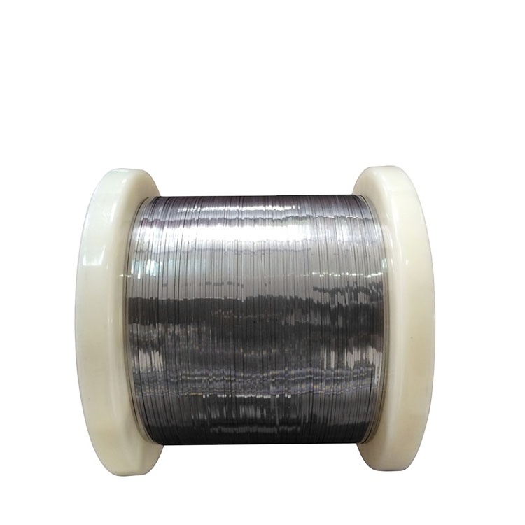 Cr20 ni80 nickel chrome resistance heating wire nichrome 80 20 heating flat wire