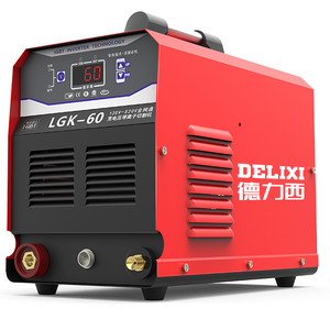 DELIXI LGK40 Single board 220V 3 in 1 tig mma cut welder inverter with plasmaSoft switch IGBT full bridge inverter technology