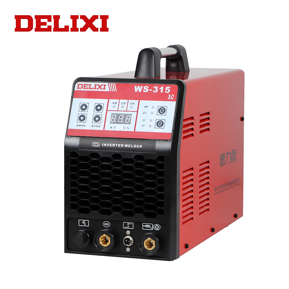 DELIXI WS-250 3 phase 380V cold igbt plasma tig welding machine