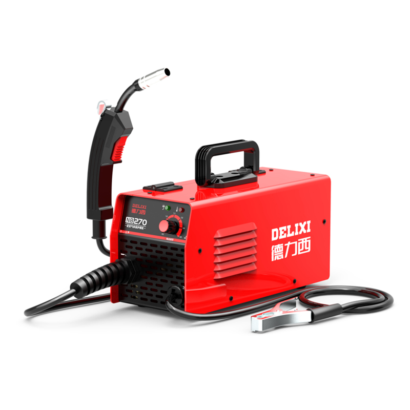 DELXII NBC-270D mig mma welding machine mini mig welder no gas for household 220V