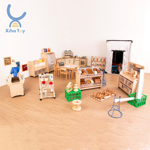 XIHA Nursery Furniture Sets Kindergarten School Storage Cabinet Daycare Beds For Toddlers Reggio Montessori Classroom Furniture