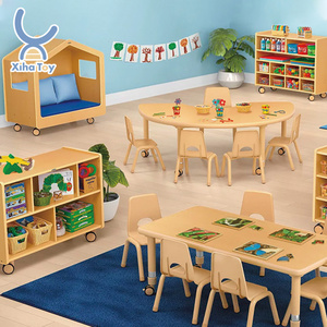 Nursery Furniture Sale Daycare Supplies Kids Educational Furniture Montessori Modern Preschool Furniture Wood For Kindergarten