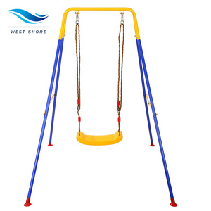 Kindergarten Outdoor Playground Baby Swing Set Outdoor Metal Swing Kids Playground Equipment Garden Swing for Children