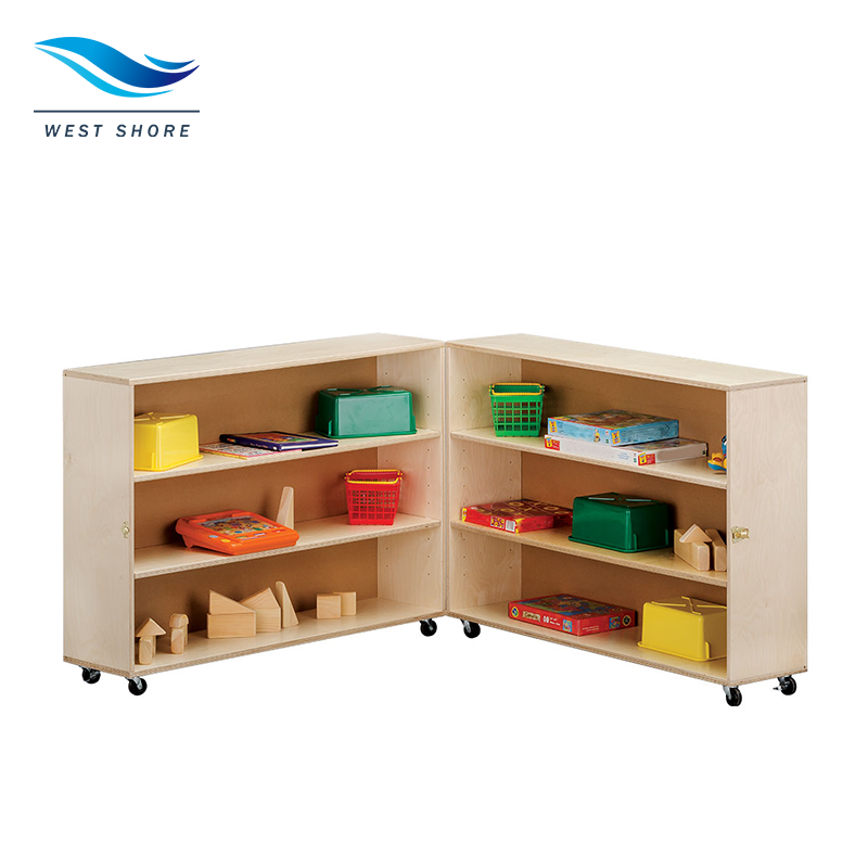 Montessori High Quality Wooden Cabinets Children Kindergarten Preschool Long-Lasting Nursery Settings Furniture Daycare