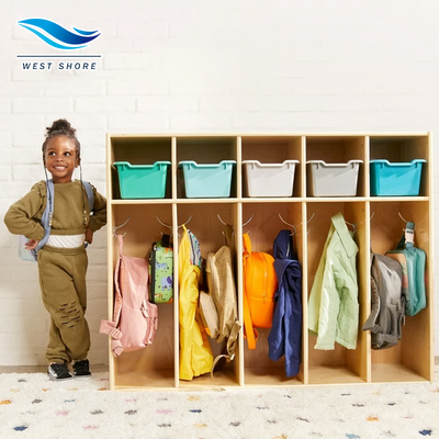 School Backpacks Contender Section Daycare Cubby Coat Rack