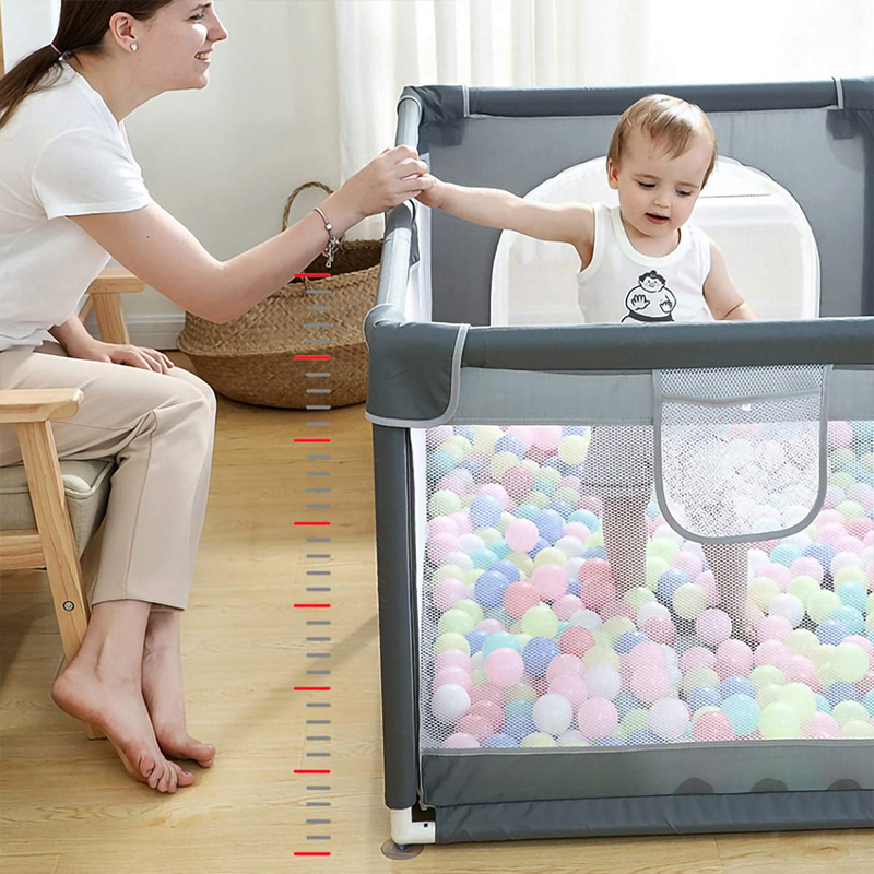 Children's Safety Cloth Playpen Newly Designed Fence Montessori Kids Furniture Multi-purpose Portable Fence for Baby Center