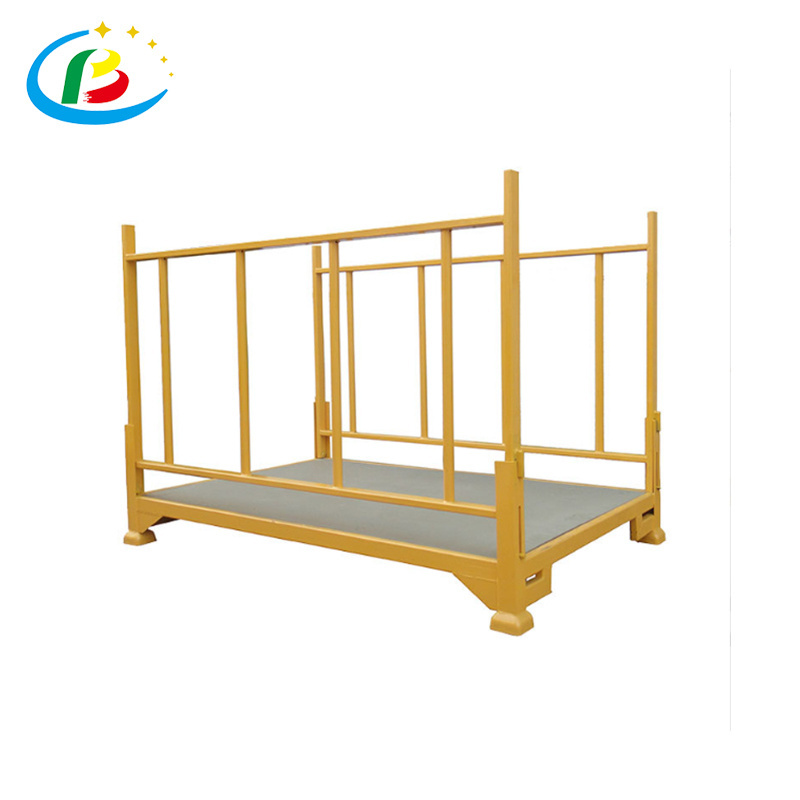 China Manufacturer Stacking Metal Plate Shelf Small Rack For Warehouse Cargo Storage