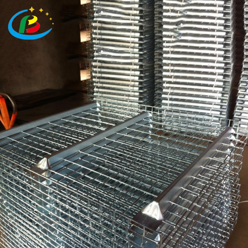 Heavy Duty Warehouse Storage Welded Galvanized Mild Steel Wire Mesh Decking Panels