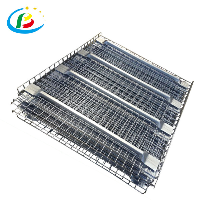 Heavy Duty Warehouse Storage Welded Galvanized Mild Steel Wire Mesh Decking Panels