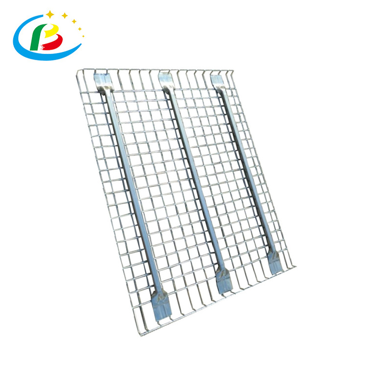 Customized Storage Steel Zinc Wire Mesh Decking for Pallet Rack