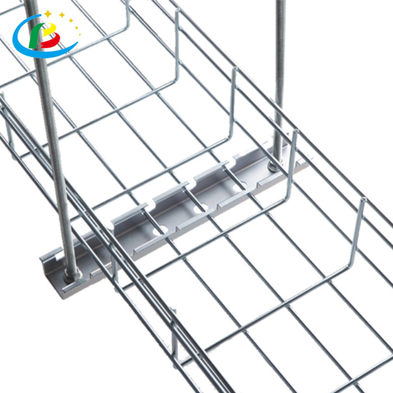 Professional Supplier Galvanized / Stainless Steel Wire Basket Cable Tray