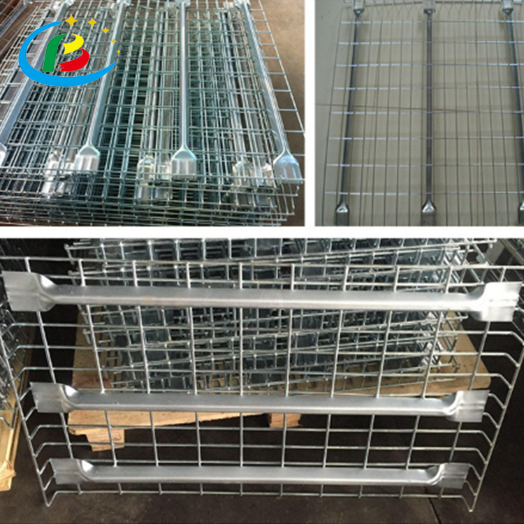 Customized Storage Steel Zinc Wire Mesh Decking for Pallet Rack