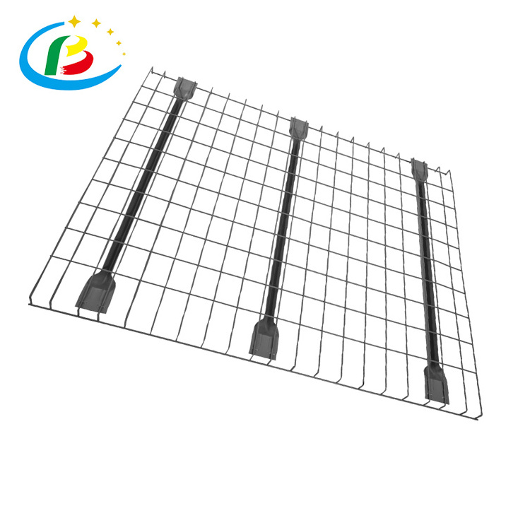 Inside Waterfall Racking Used Pallet 42x46 Wire Decking For Warehouse Pallet Racking