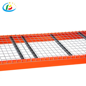 Safe Easy Handle Customized Powder Coated Welded Warehouse Durable Mesh Wire Deck Panel Storage Racks & Shelving Units