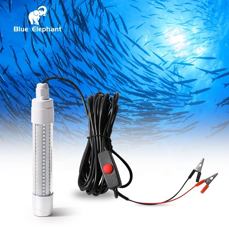 12V 24V Commercial 13W Green Blue Ip68 Under Water Fishing Lamp Night Underwater Submersible Led Fishing Lights