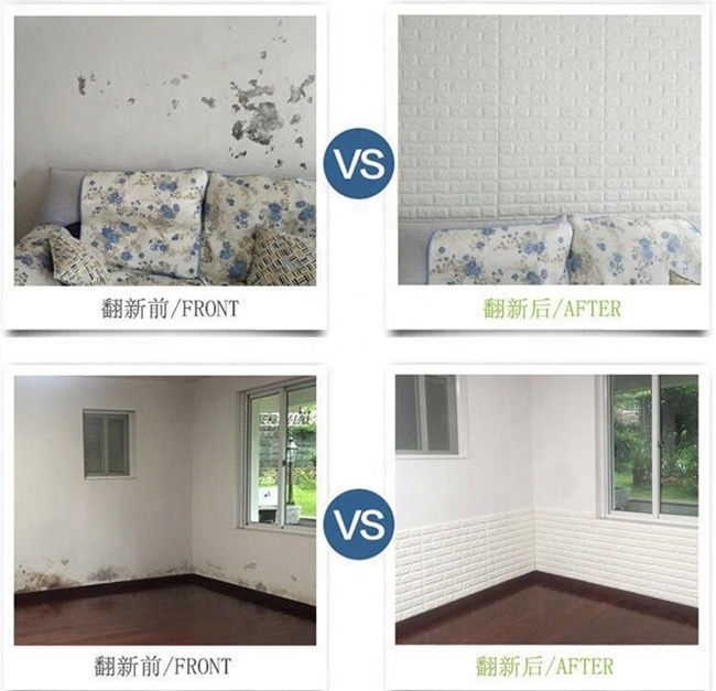 Free Shipping Wallpaper Home Decoration Real 3d Wall Panel for Home Sale Rich Waterproof Anti Sound Box Art Style Interior