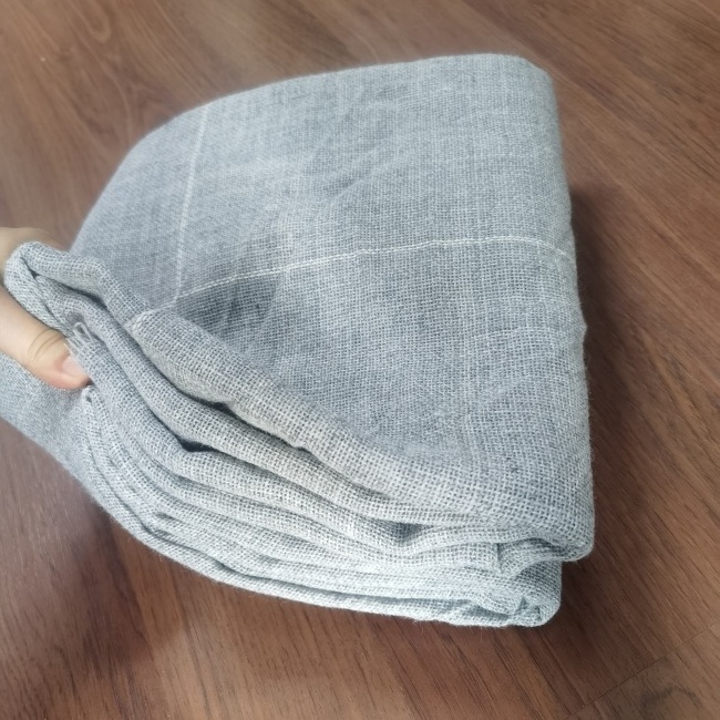 manufacture source factory Germany standard grey tufting gun primary cloth fabric high quality cotton Polyester monk cloth for r