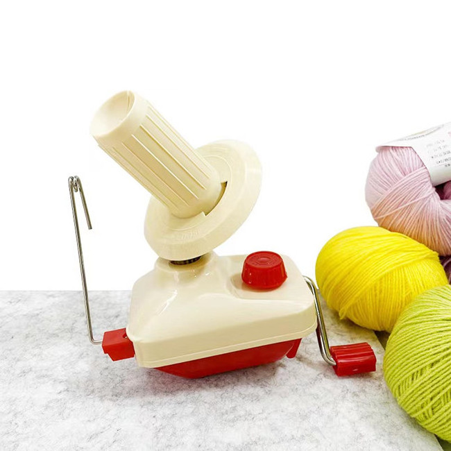 factory low cost Plastic manual wool yarn ball winder for tufting yarn hand knitting weaving