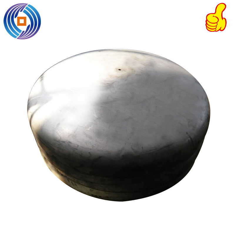 large steel pipe end cap dished ends propane tank head with ASME standard