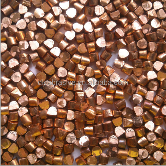 Sand blasting stainless steel copper cut wire shot