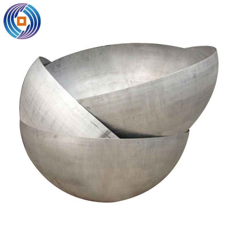 800m 1000mm 1200mm Large Mild Steel Metal Half Sphere steel hemisphere