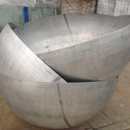 1000mm 1200mm 1400mm  hollow metal half sphere