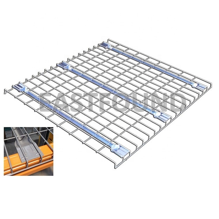 Security High Capacity Warehouse Racking Decking Storage Rack Wire Mesh