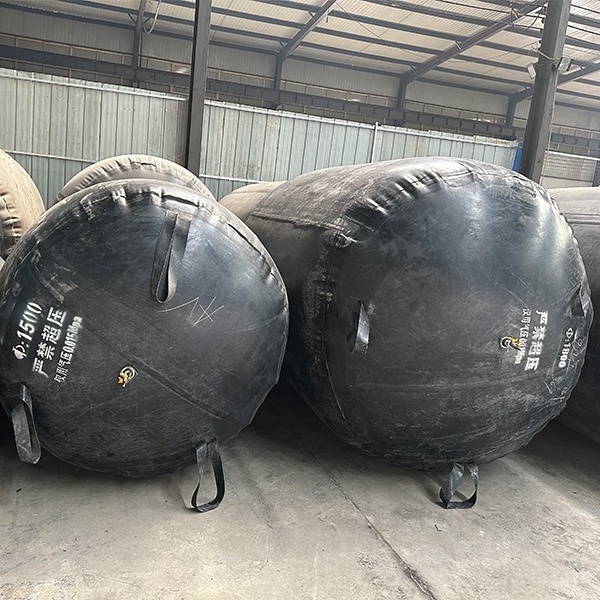 Sewers Water Stopper Pipe Plugs Rubber Bladder Inflatable Pipeline Stoppers Rubber Airbag Manufacturer For Culvert Construction