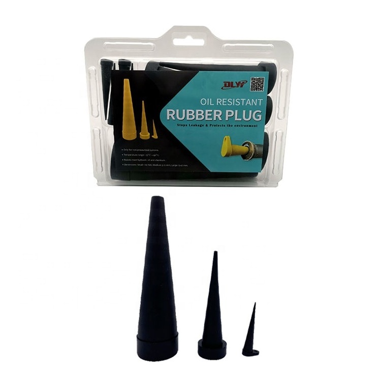 Hydraulic Hose Tapered Plug Kits Rubber Stopper With Different Sizes