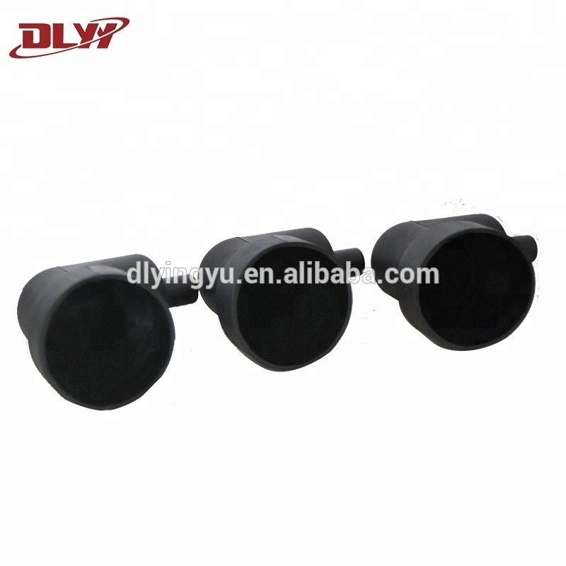 black cable protection rubber covers/rubber dustproof or dust cover