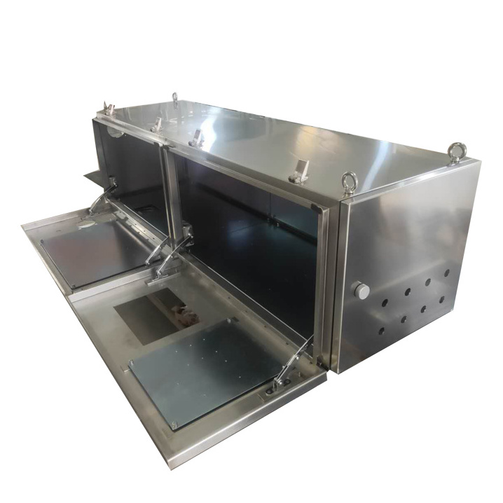 Battery Box Metal Enclosure Box Prototype Best Explosion Fire Proof Stainless Steel Tool Box Customized Electrical Industry IP66