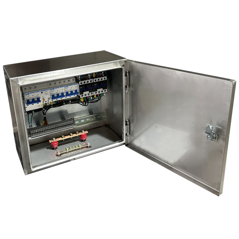 electrical waterproof outdoor projector enclosure metal control box cabinet electrical supplies